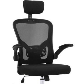 Cadeira De Escritório Moob Barcelona Giratória Ergonômica Com Sistema Relax Preta -  Viva Lar Moveis