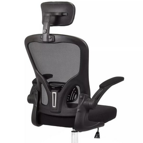 Cadeira De Escritório Moob Barcelona Giratória Ergonômica Com Sistema Relax Preta -  Viva Lar Moveis