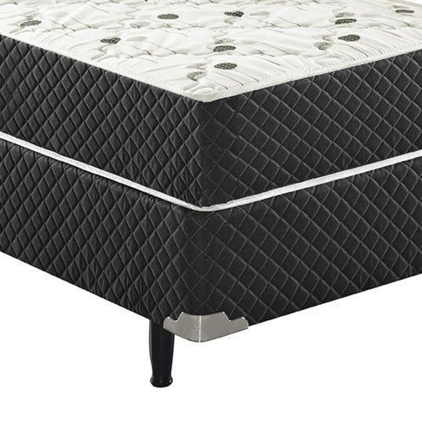 Cama Box Conjugado Solteiro Sp Móveis Espuma Ortopédica - 39x78x188cm - Viva Lar Moveis